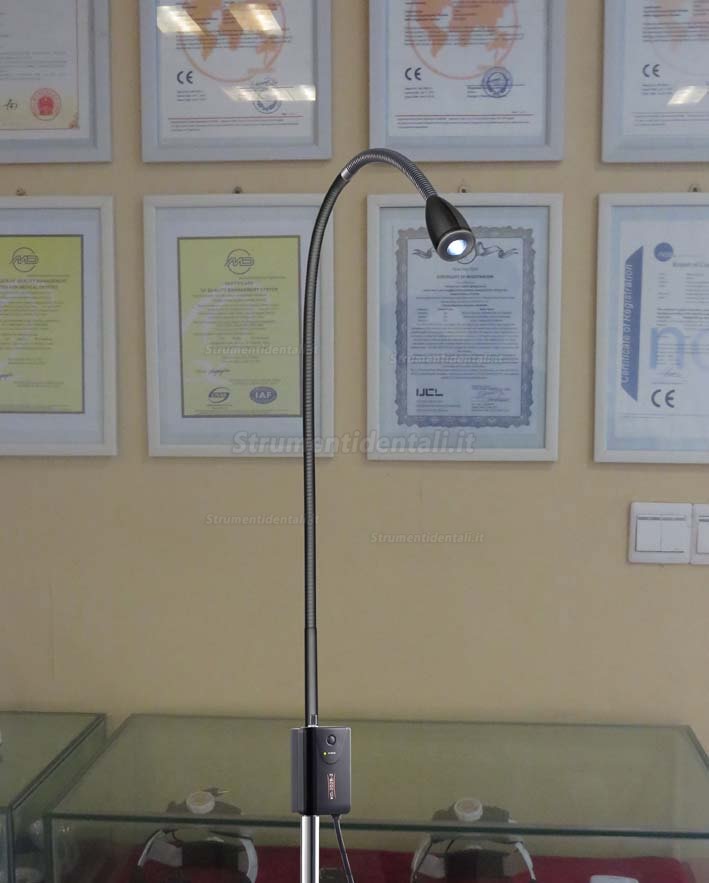 KWS KD-2003W 3W Lampada da Visita Portatile a Led per Otorinolaringoiatria